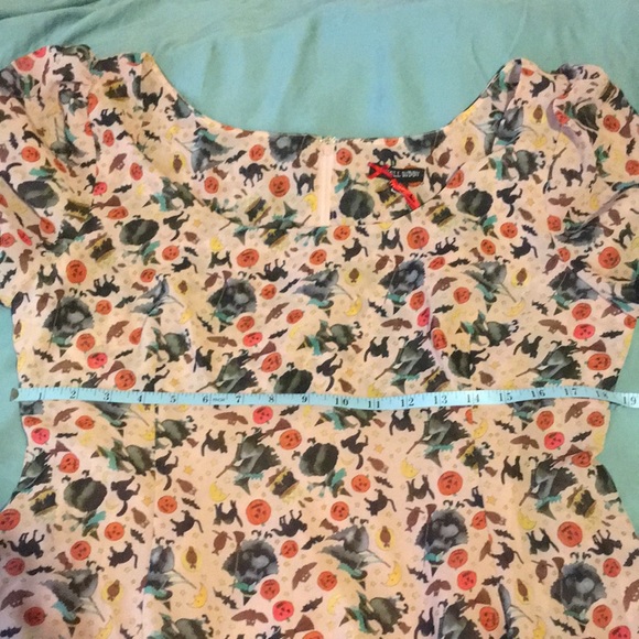 Hell Bunny Witchy Mini Dress (size L or size M) Never worn. - Picture 9 of 11